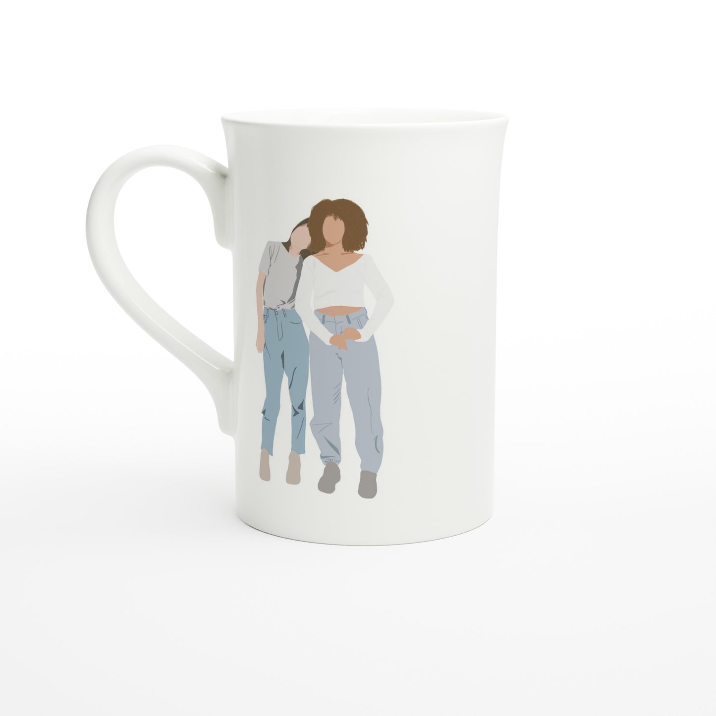 Custom Faceless Portrait from Photo Mugs