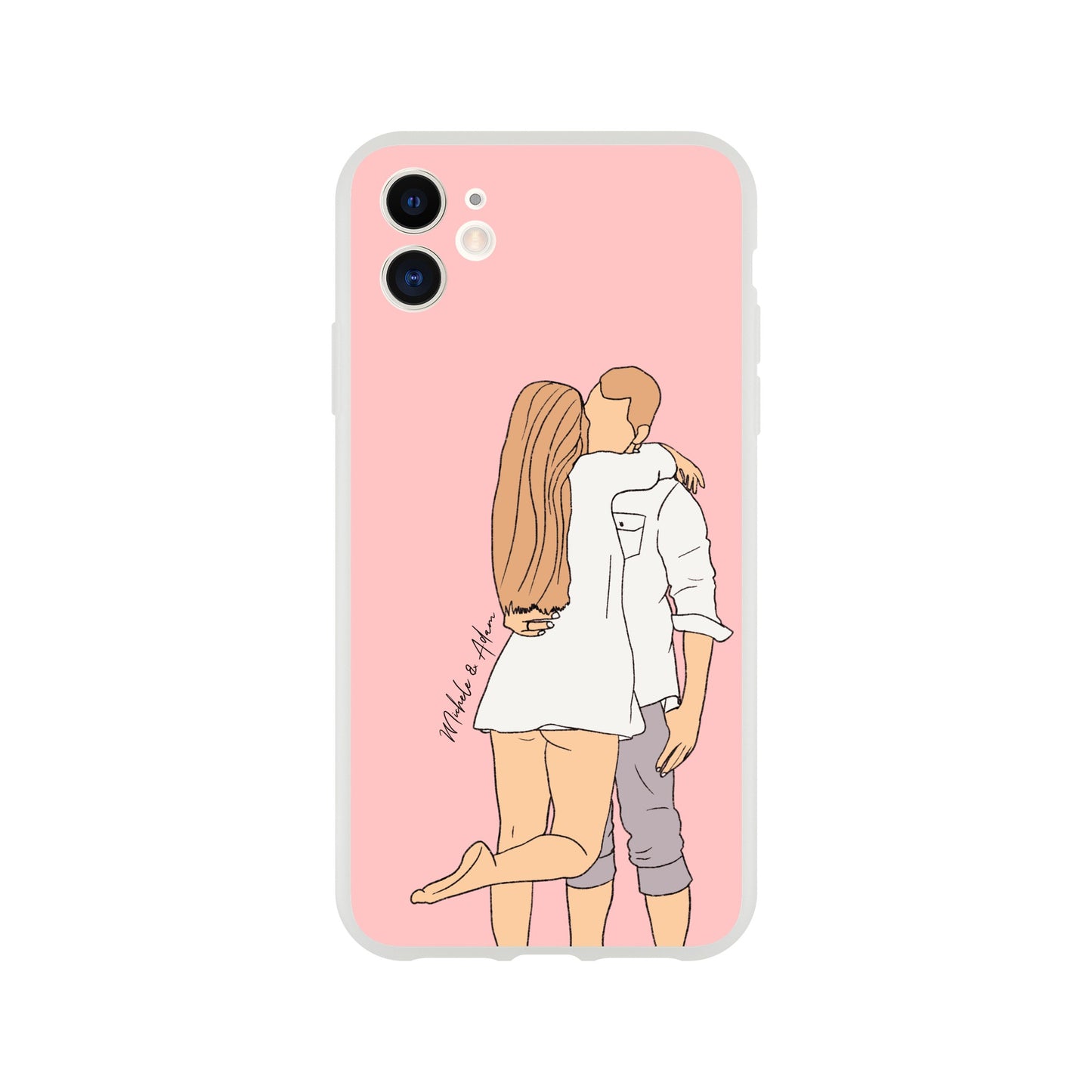 Custom Faceless Portrait Flexi Phone Case