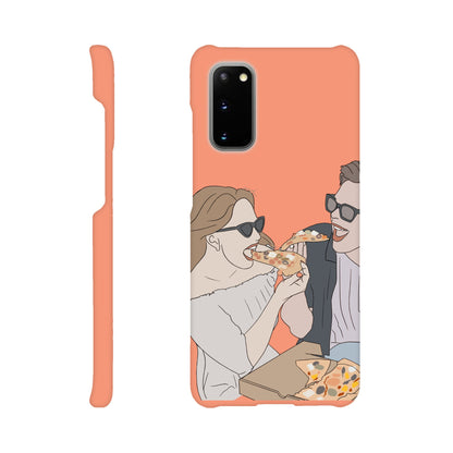 Couple Illustration Faceless Slim Phone Case