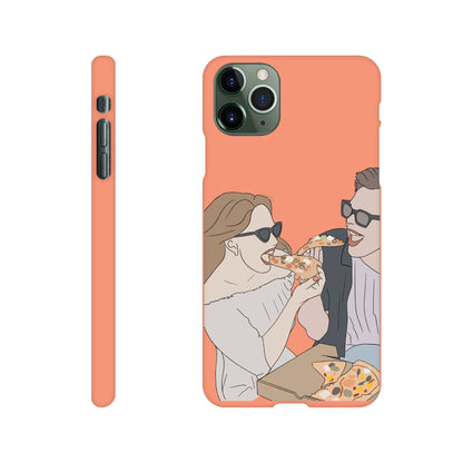 Couple Illustration Faceless Slim Phone Case