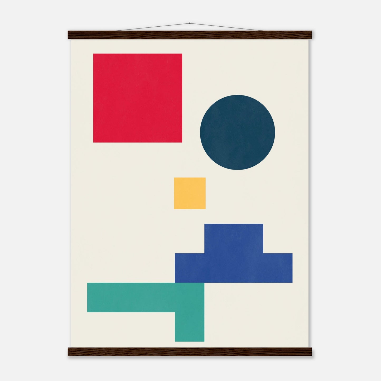 Abstract Geometric Wall Art Print