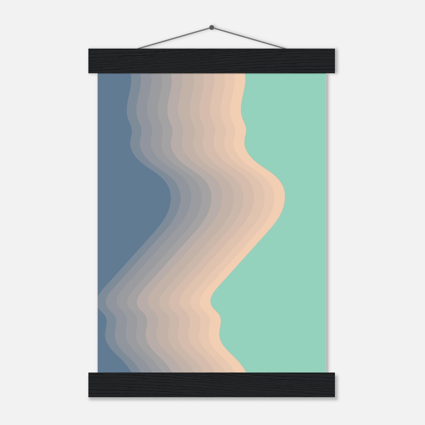 Beach Waves Wall Art Print