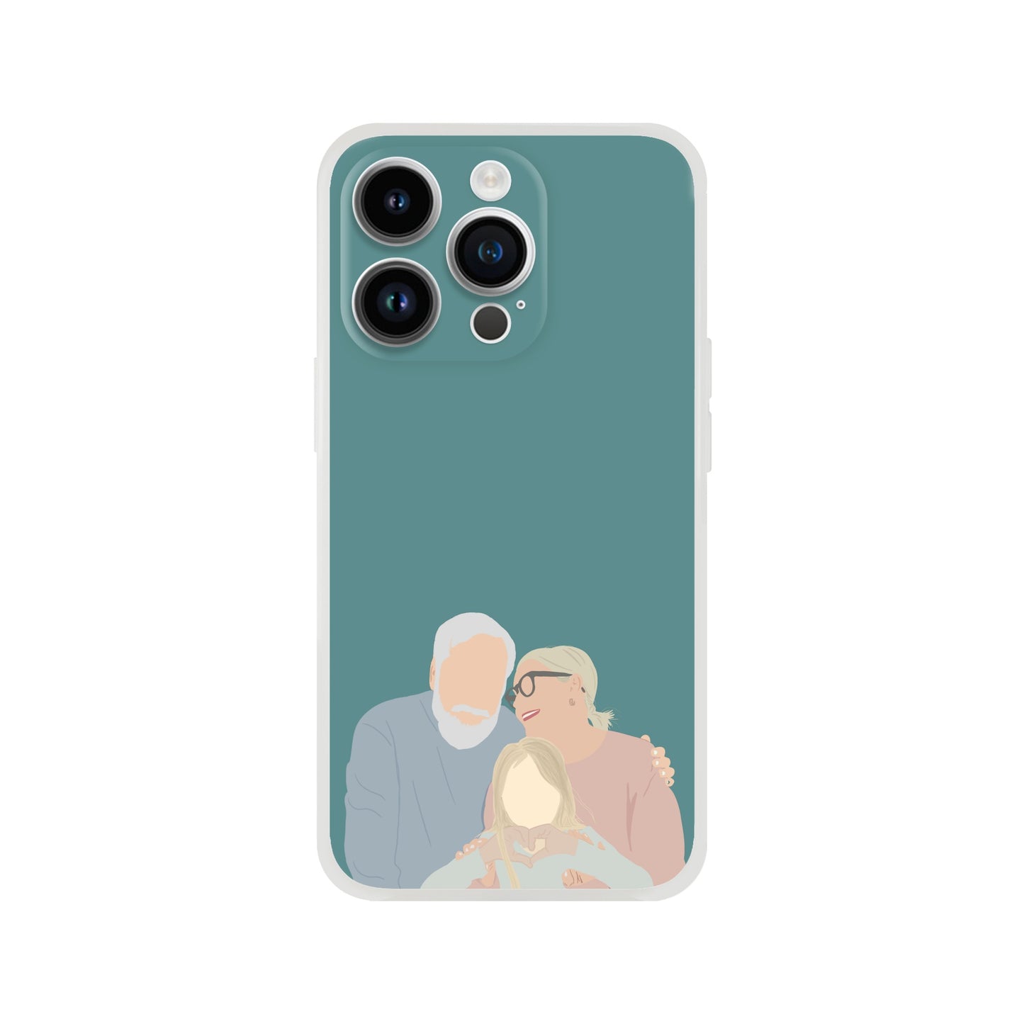 Faceless Portrait iPhone and Samsung Cases