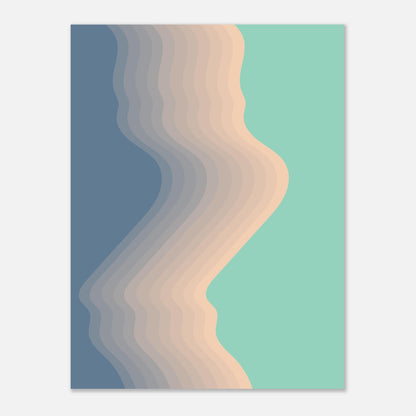 Beach Waves Wall Art Print