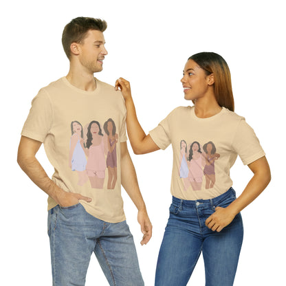 Custom Faceless Portrait Unisex Jersey Short Sleeve Tee