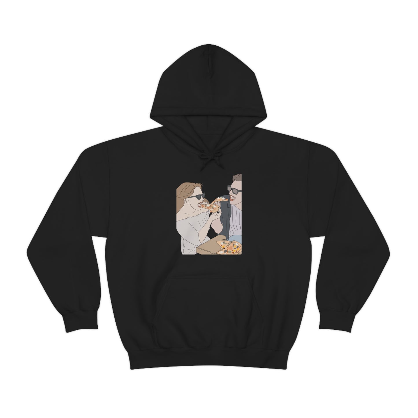 Custom Faceless Portrait Unisex Heavy Blend™ Hooded Sweatshirt