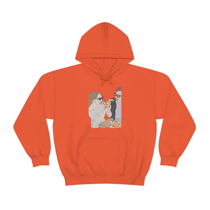 Custom Faceless Portrait Unisex Heavy Blend™ Hooded Sweatshirt