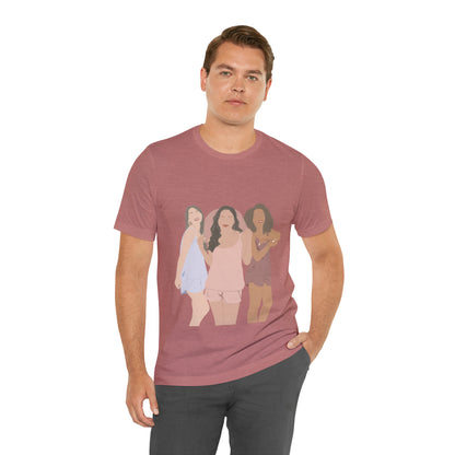 Custom Faceless Portrait Unisex Jersey Short Sleeve Tee