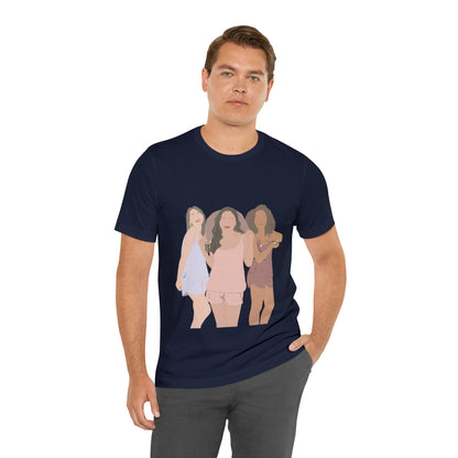 Custom Faceless Portrait Unisex Jersey Short Sleeve Tee