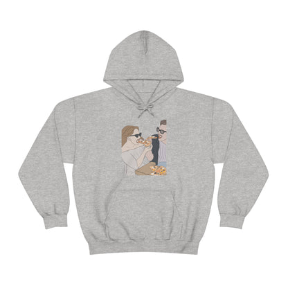 Custom Faceless Portrait Unisex Heavy Blend™ Hooded Sweatshirt