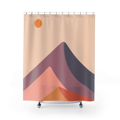 Three Mountains Shower Curtains