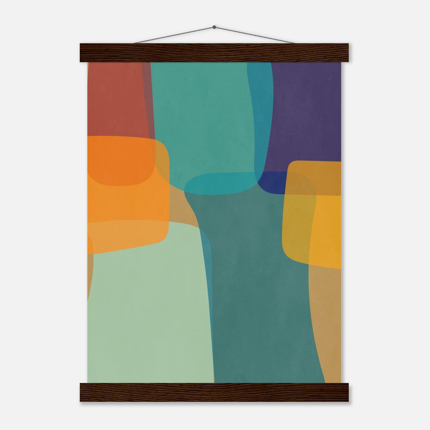 Abstract Color Block Wall art