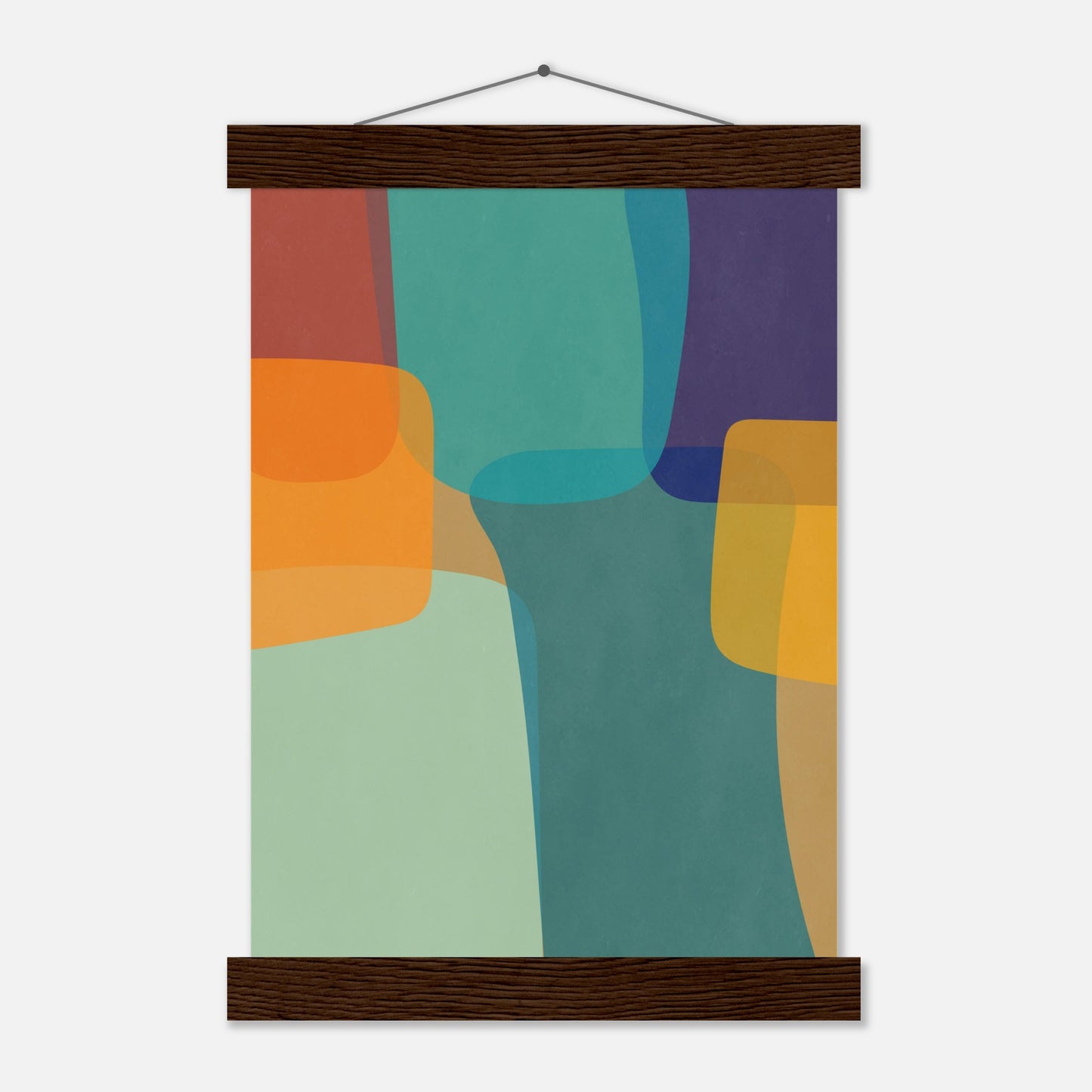 Abstract Color Block Wall art