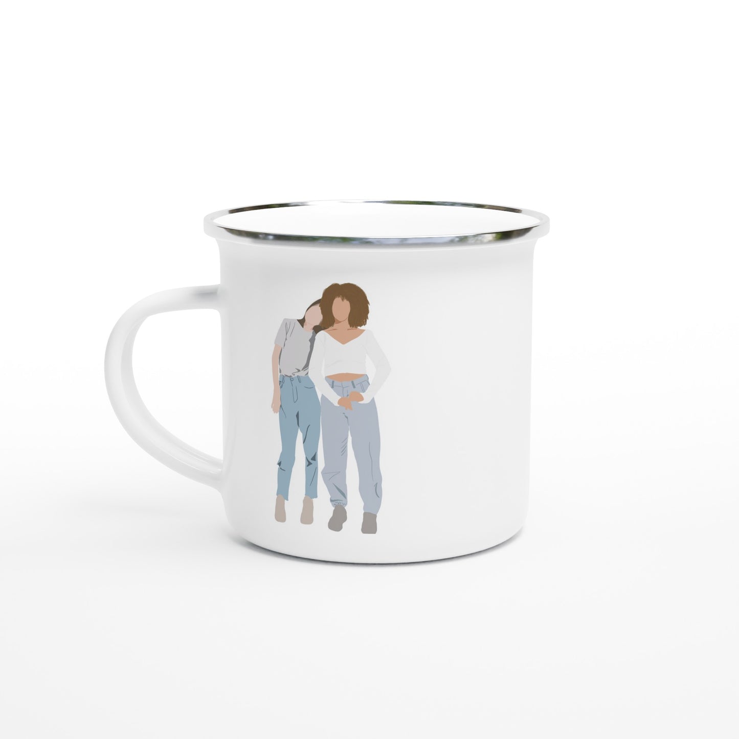 Custom Faceless Portrait from Photo Mugs