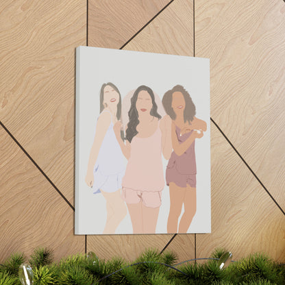 Custom Faceless Portrait from Photo Canvas Gallery Wraps