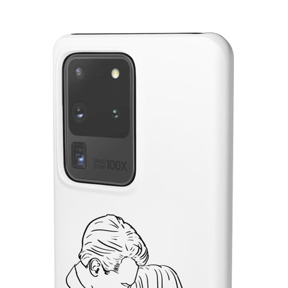 Custom Line Drawing Phone Snap Cases