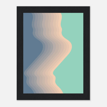 Beach Waves Wall Art Print