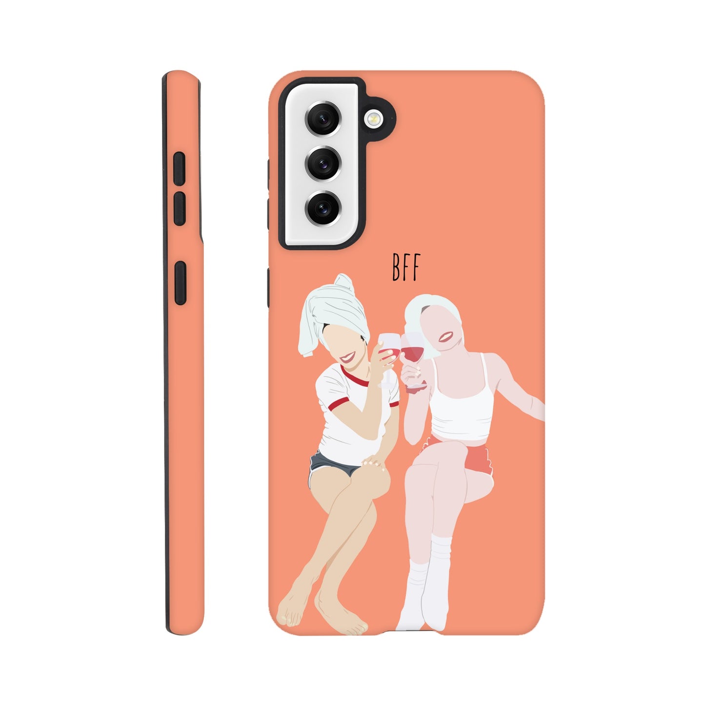 Faceless Portrait iPhone and Samsung Cases