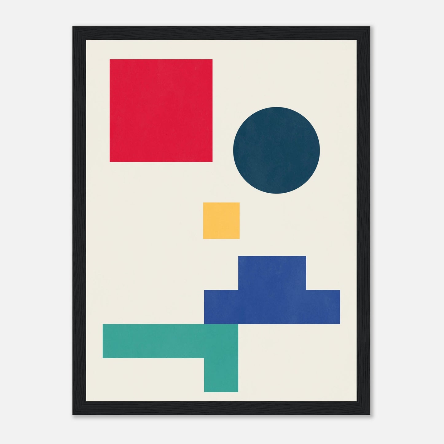 Abstract Geometric Wall Art Print