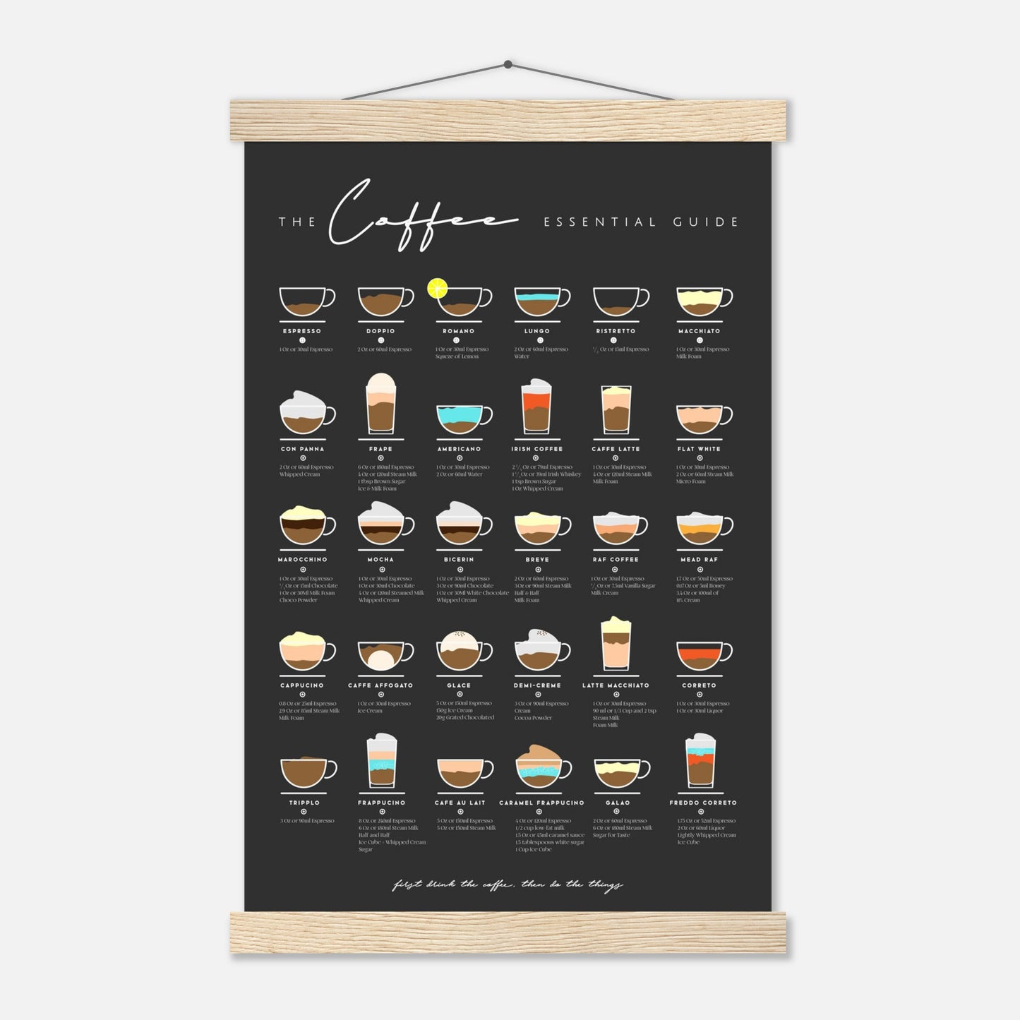 Coffee Lover Gift Bar Wall Art Decor