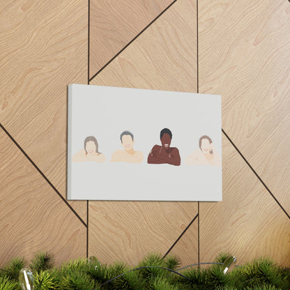 Custom Faceless Portrait from Photo Canvas Gallery Wraps