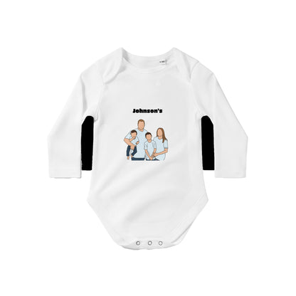 Custom Faceless Portrait Kids & baby clothing