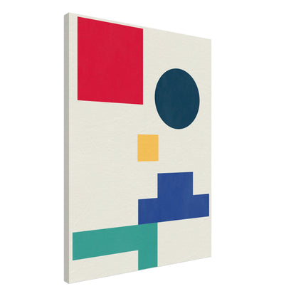 Abstract Geometric Wall Art Print