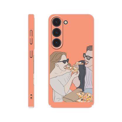 Couple Illustration Faceless Slim Phone Case