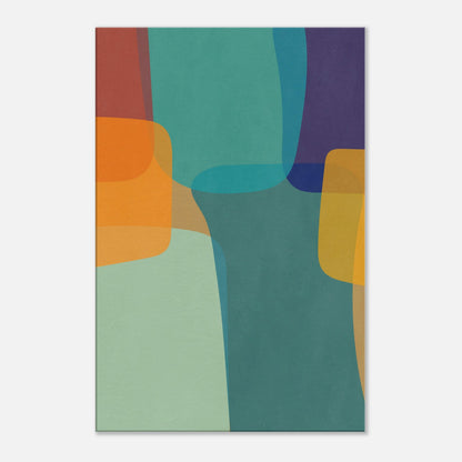 Abstract Color Block Wall art