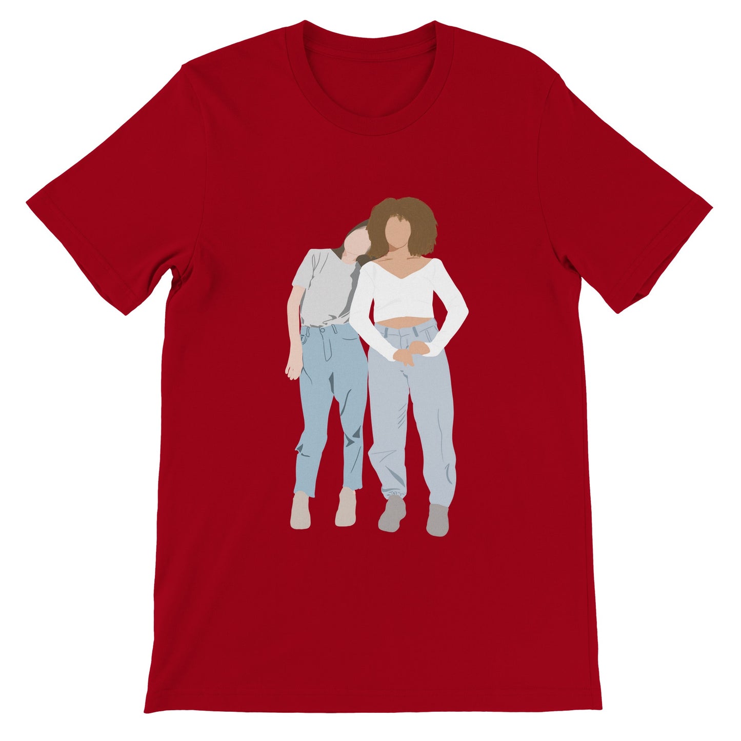 Custom Faceless Portrait Shirt