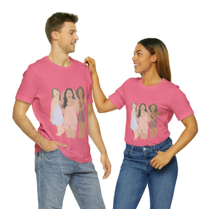 Custom Faceless Portrait Unisex Jersey Short Sleeve Tee