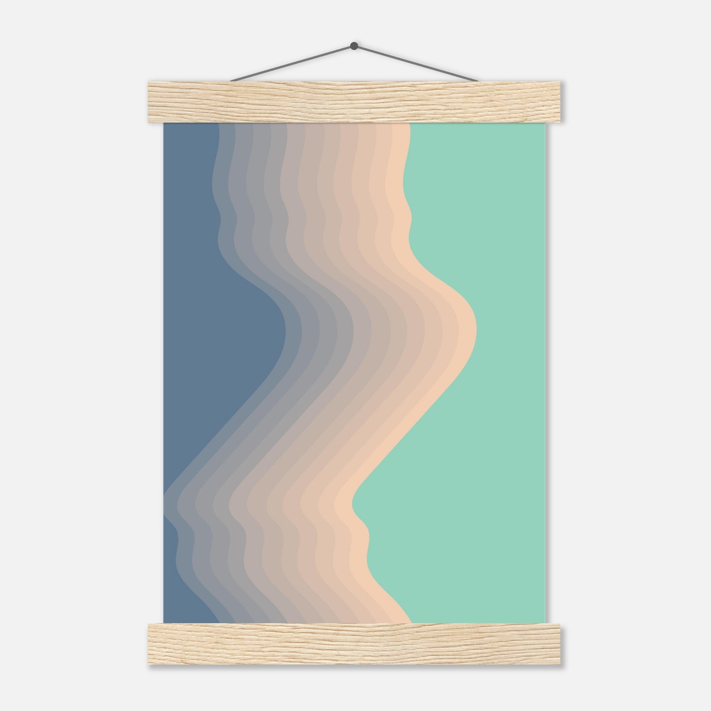 Beach Waves Wall Art Print