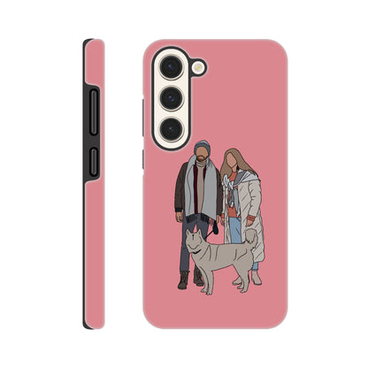 Custom Faceless Portrait Illustration Tough Phone cases