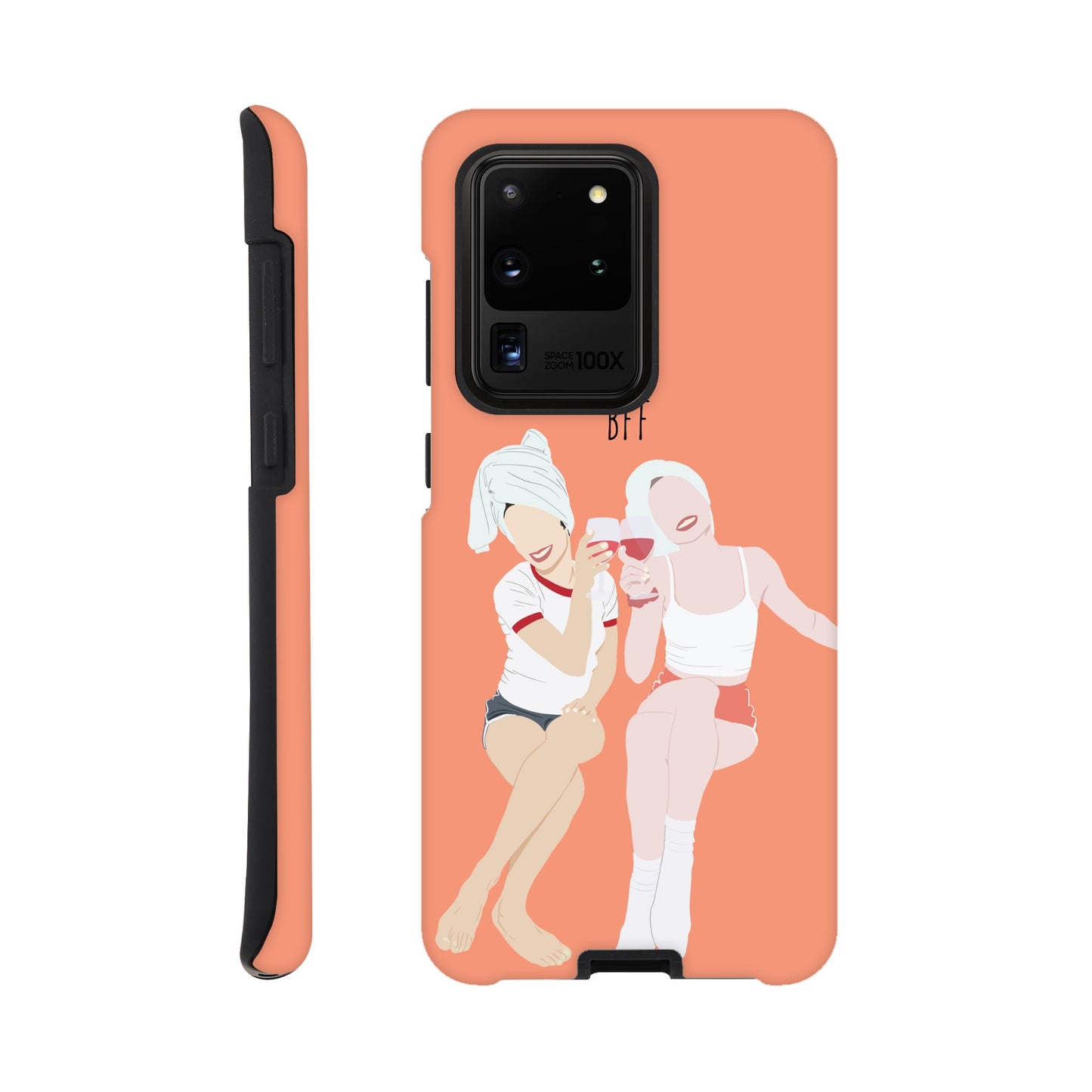 Faceless Portrait iPhone and Samsung Cases