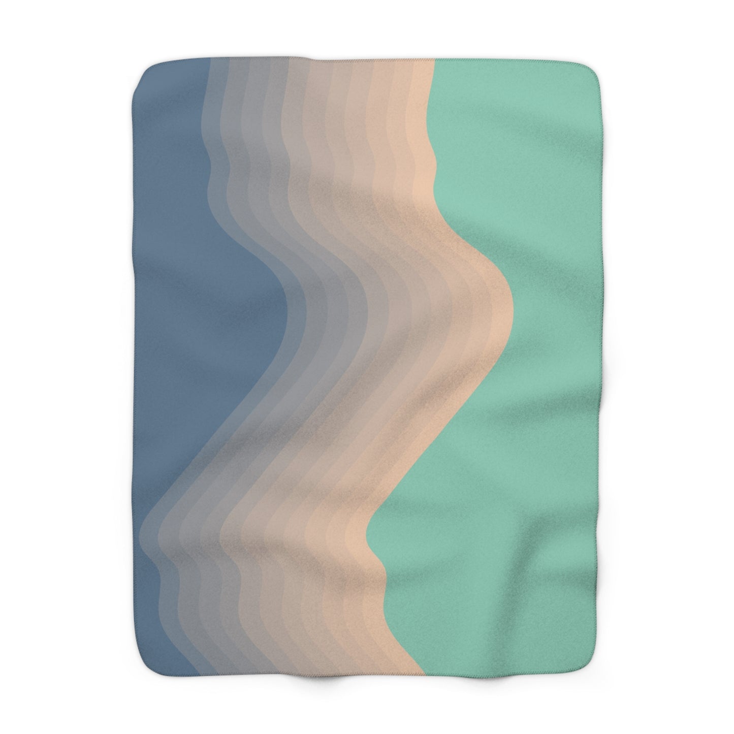 Ocean Beach Sherpa Fleece Blanket