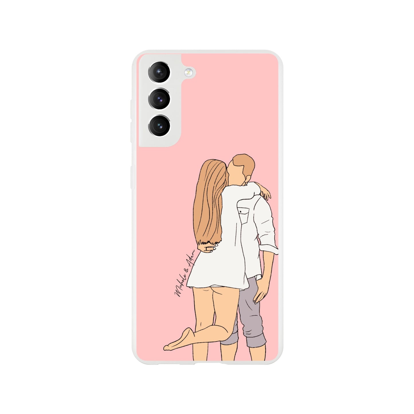 Custom Faceless Portrait Flexi Phone Case