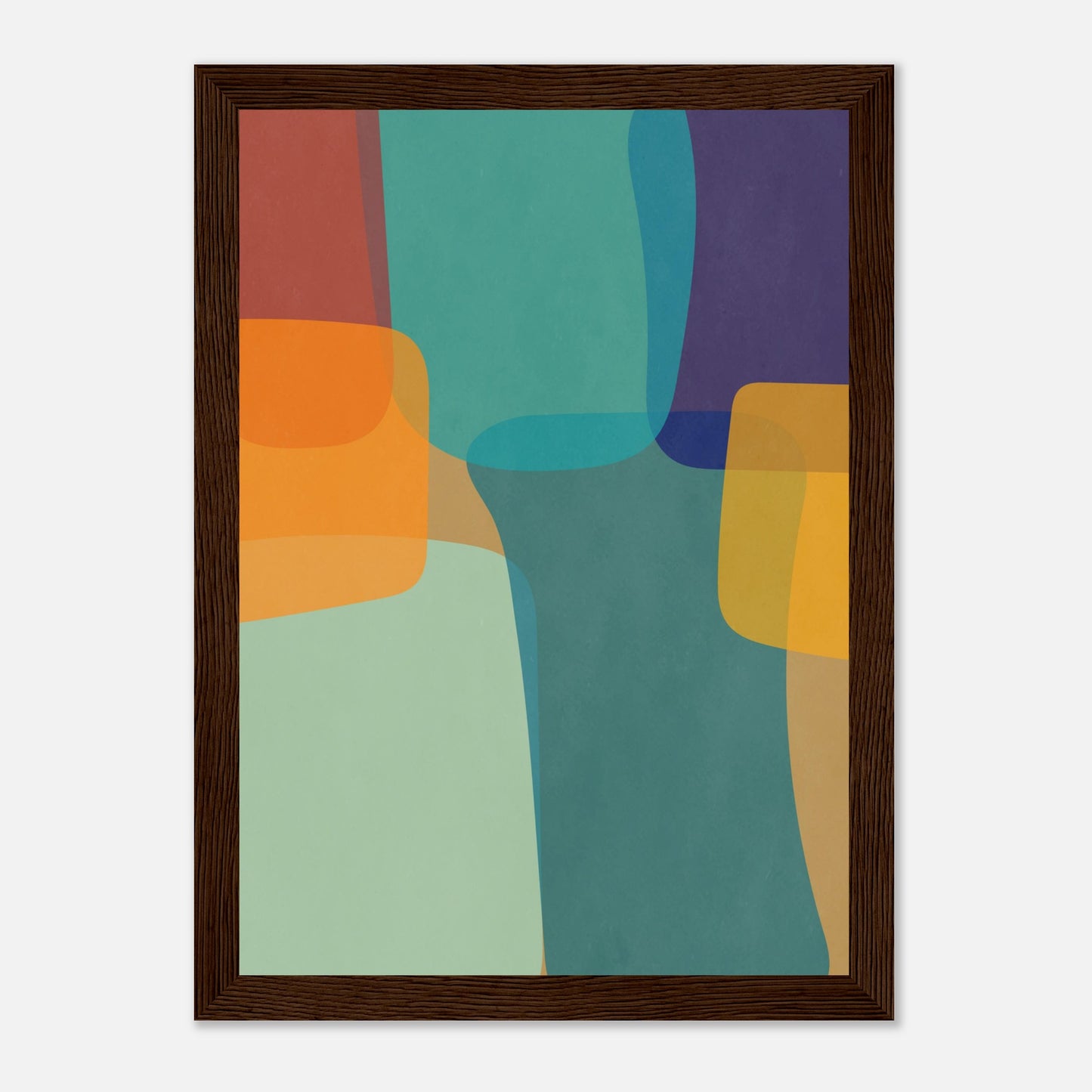 Abstract Color Block Wall art