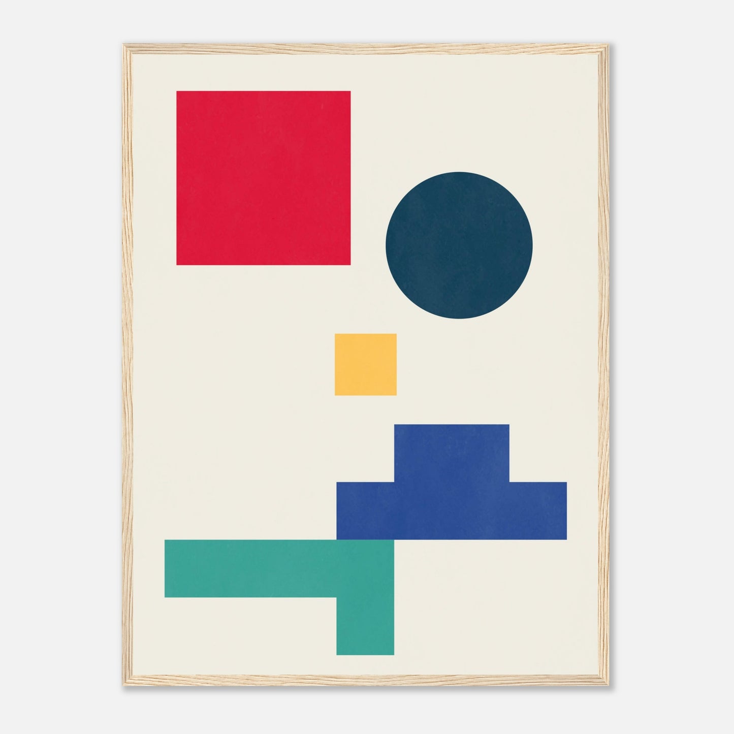 Abstract Geometric Wall Art Print