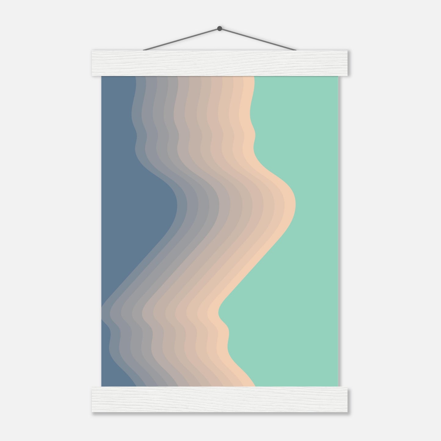 Beach Waves Wall Art Print