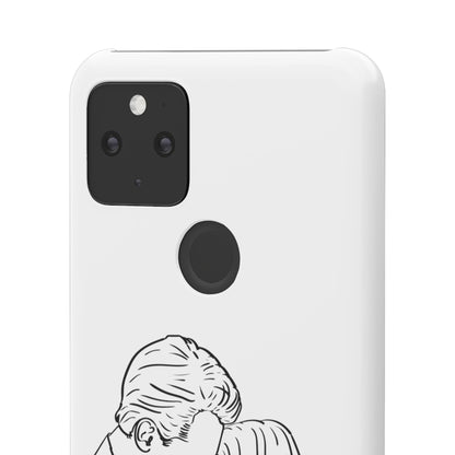 Custom Line Drawing Phone Snap Cases