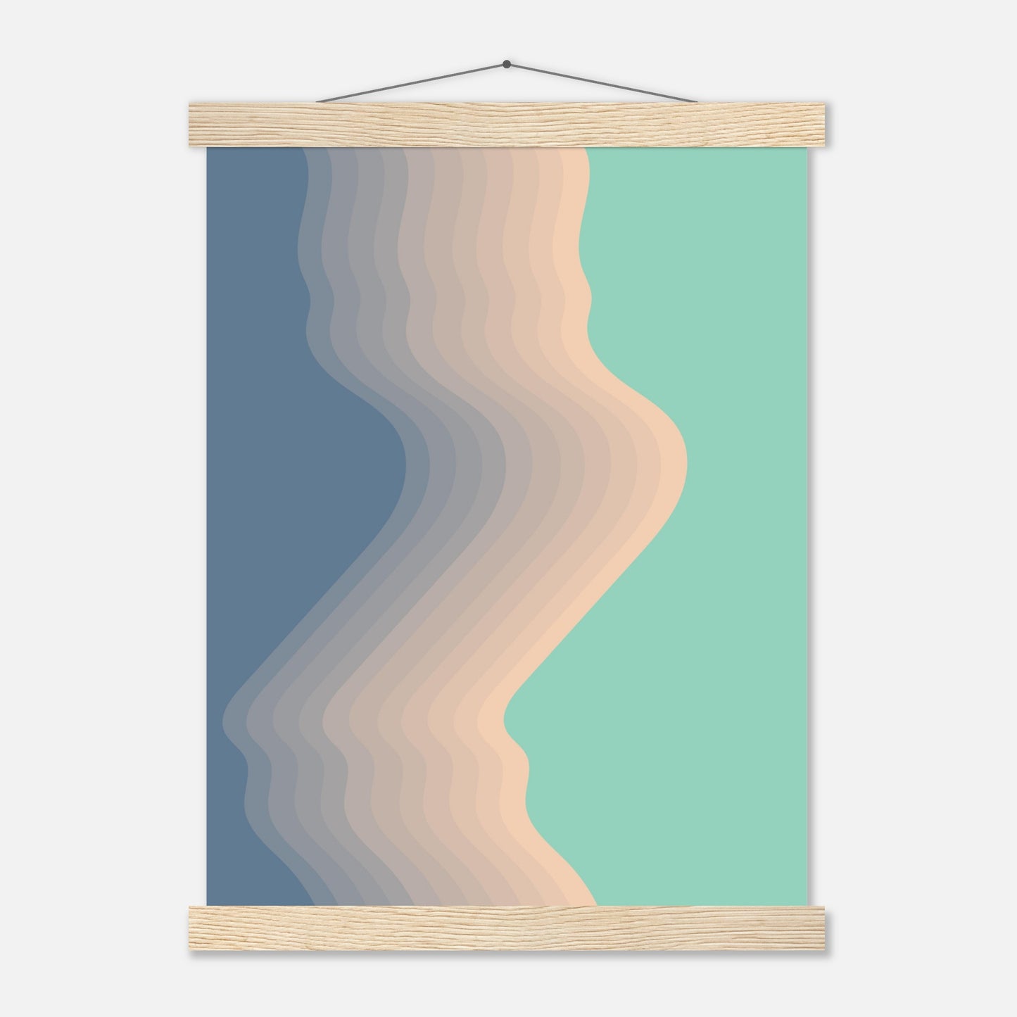 Beach Waves Wall Art Print