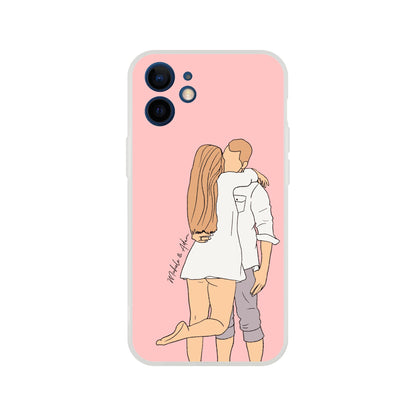 Custom Faceless Portrait Flexi Phone Case