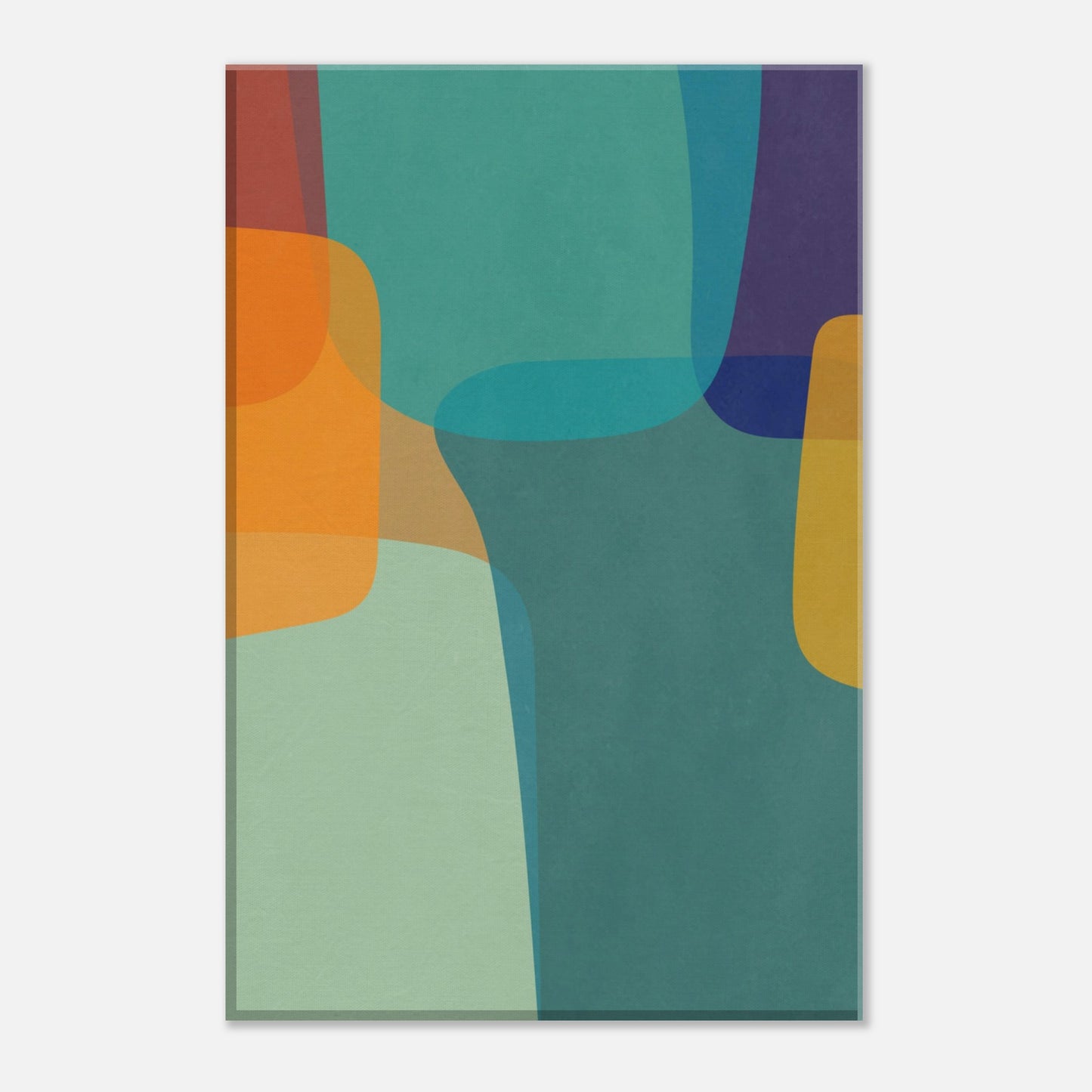 Abstract Color Block Wall art