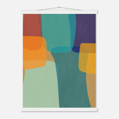 Abstract Color Block Wall art