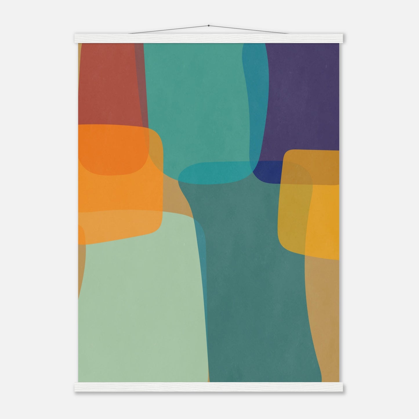 Abstract Color Block Wall art