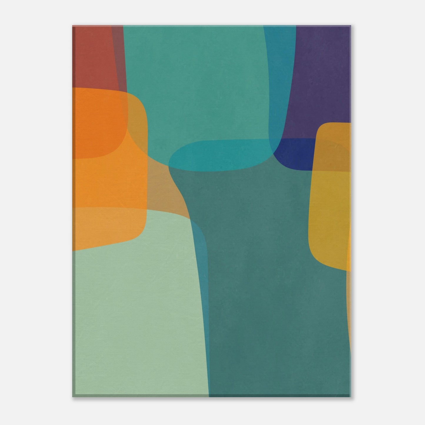 Abstract Color Block Wall art