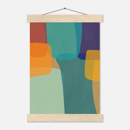 Abstract Color Block Wall art