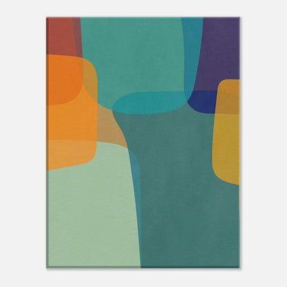 Abstract Color Block Wall art