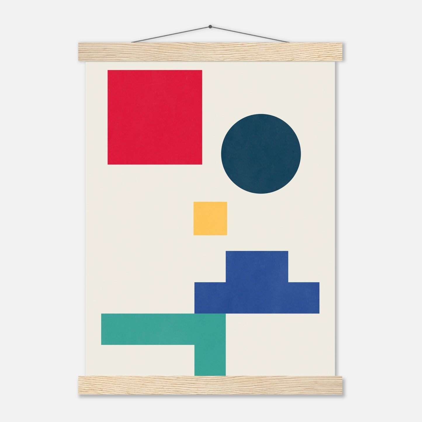 Abstract Geometric Wall Art Print