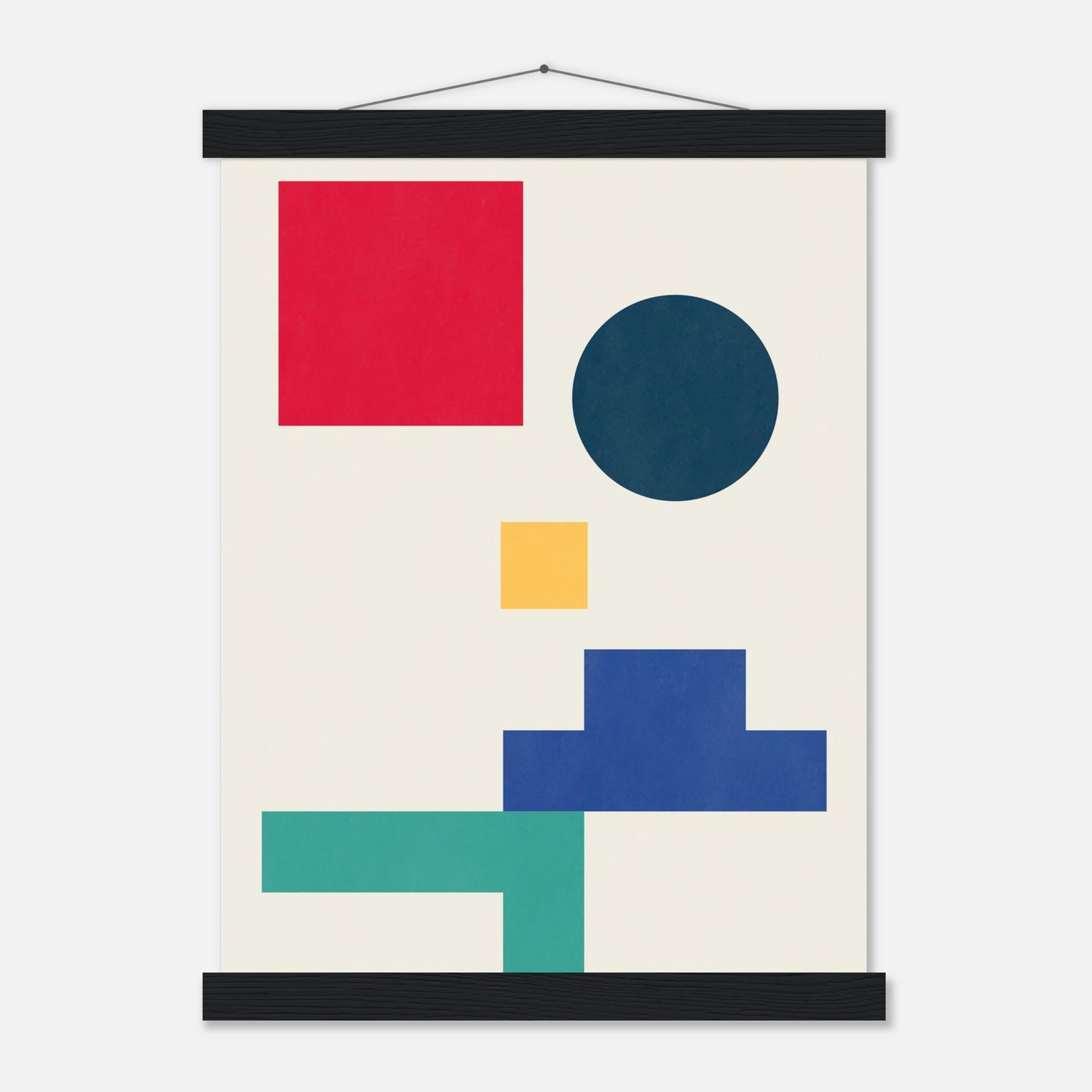 Abstract Geometric Wall Art Print